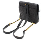 Chanel Quilted Leather Backpack — view 4