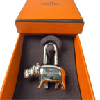 Hermes Cabas 2005 Limited Hippopotamus Key Holder Charm