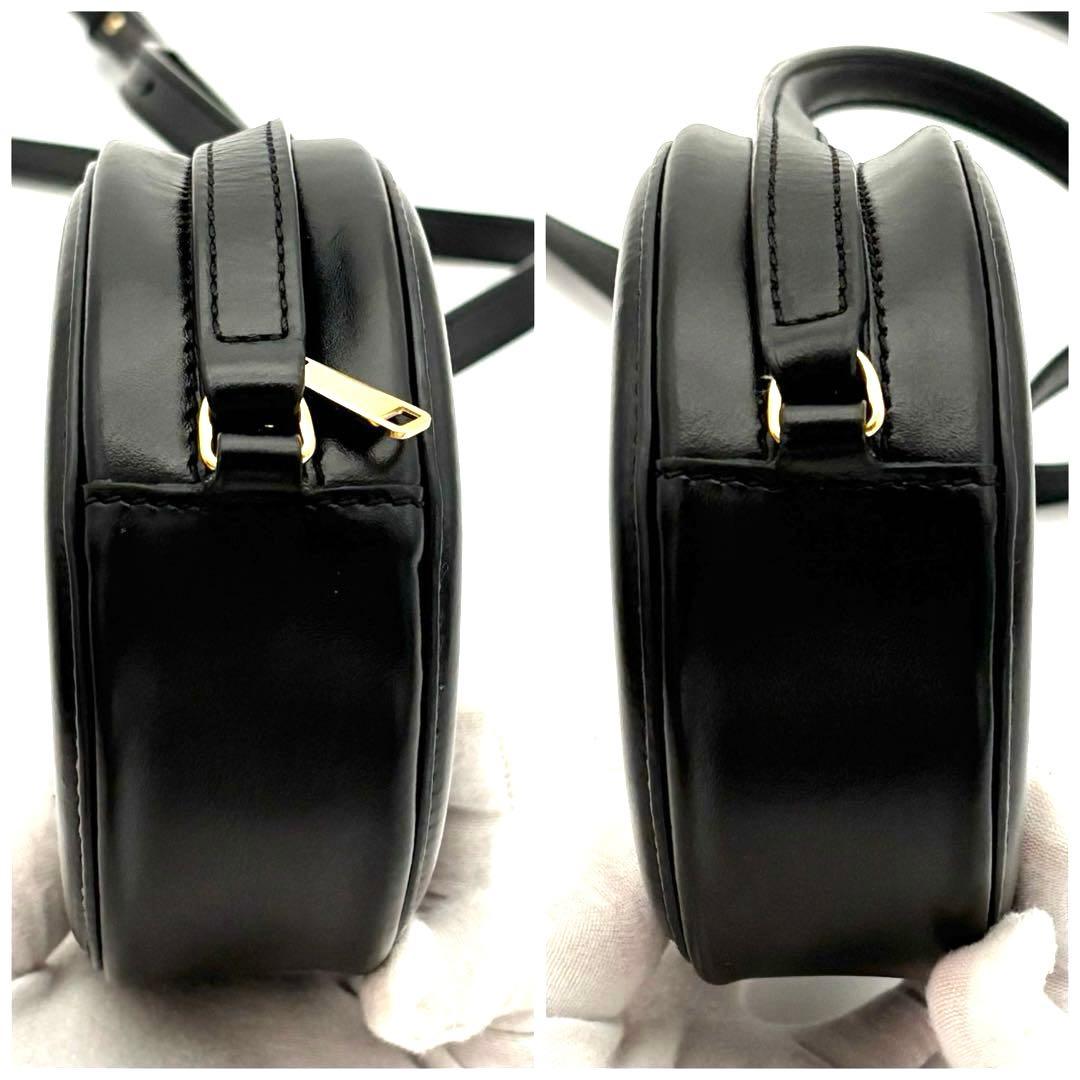 Celine Shoulder Bag Black Oval Perth Cuir — view 4