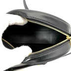 Celine Shoulder Bag Black Oval Perth Cuir — view 6