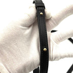 Celine Shoulder Bag Black Oval Perth Cuir — view 8