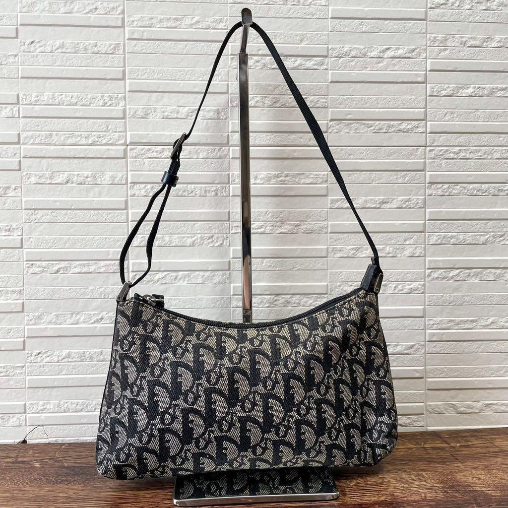Dior Trotter Canvas Shoulder Bag Pouch — view 2