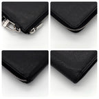 Louis Vuitton Taiga Zippy Dragonne L-shaped Zipper Wallet Clutch — view 7