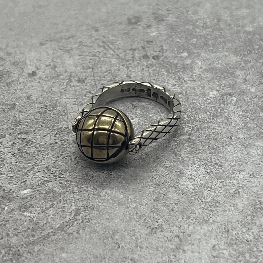 Bottega Veneta Intrecciato Ball Ring