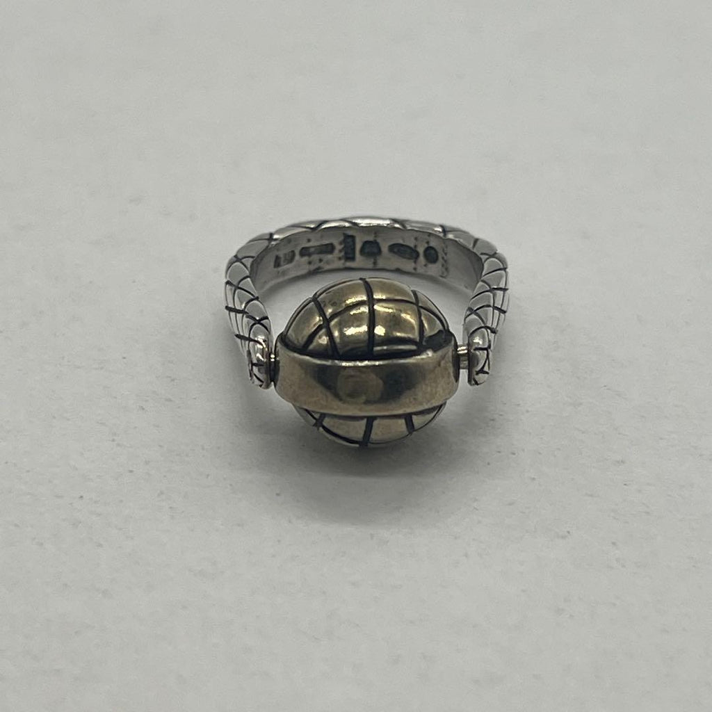 Bottega Veneta Intrecciato Ball Ring