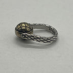 Bottega Veneta Intrecciato Ball Ring