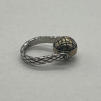 Bottega Veneta Intrecciato Ball Ring