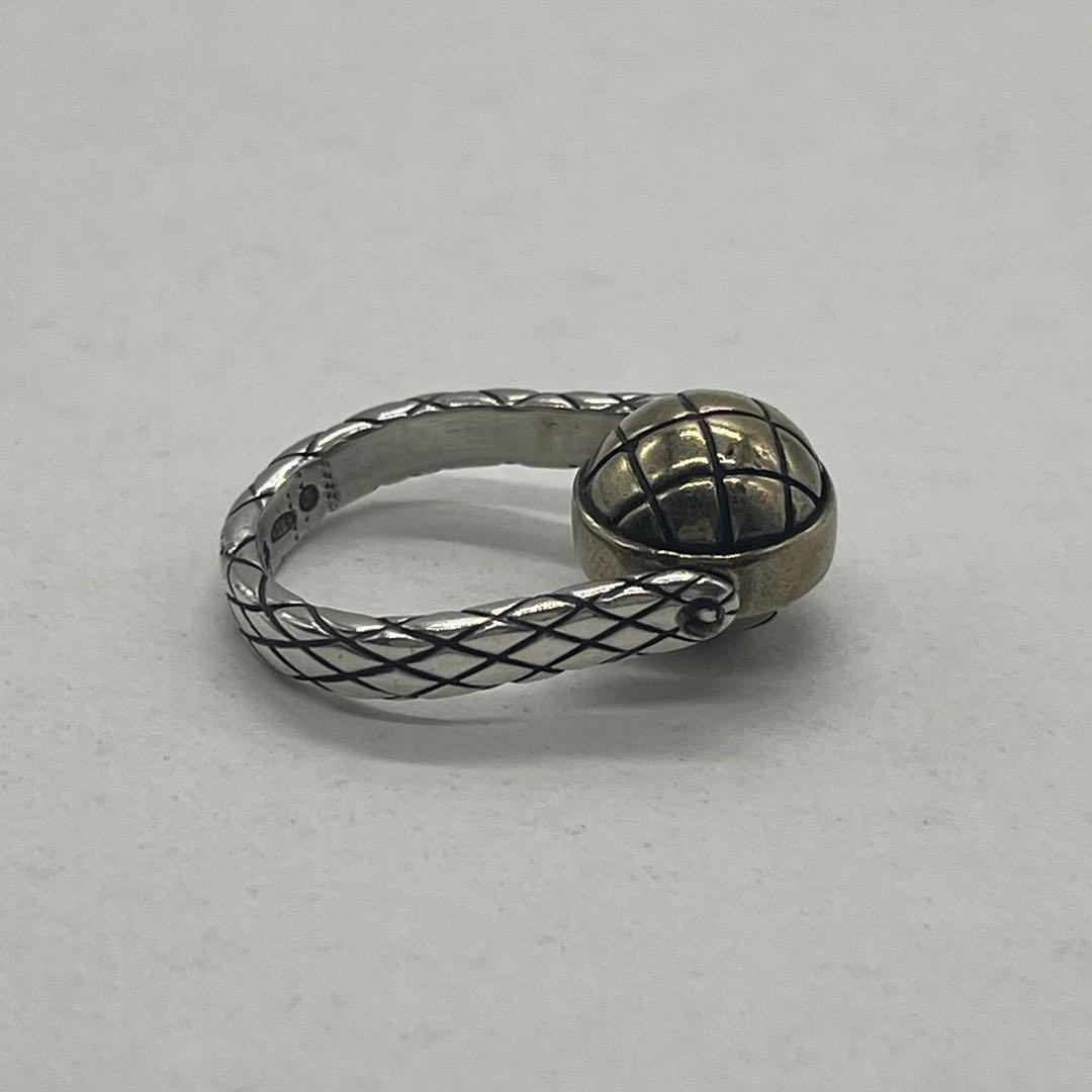 Bottega Veneta Intrecciato Ball Ring