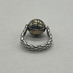 Bottega Veneta Intrecciato Ball Ring