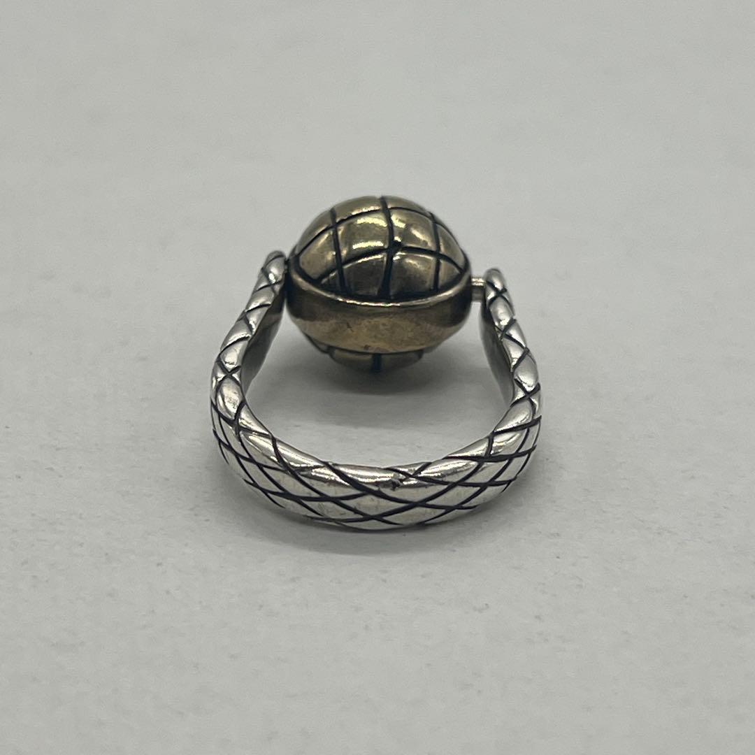 Bottega Veneta Intrecciato Ball Ring