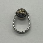 Bottega Veneta Intrecciato Ball Ring