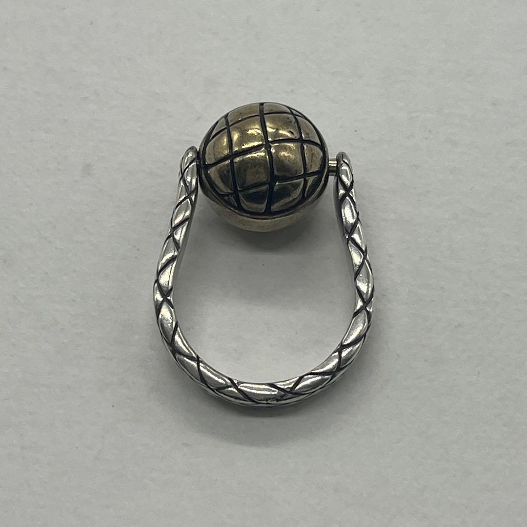 Bottega Veneta Intrecciato Ball Ring