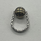 Bottega Veneta Intrecciato Ball Ring