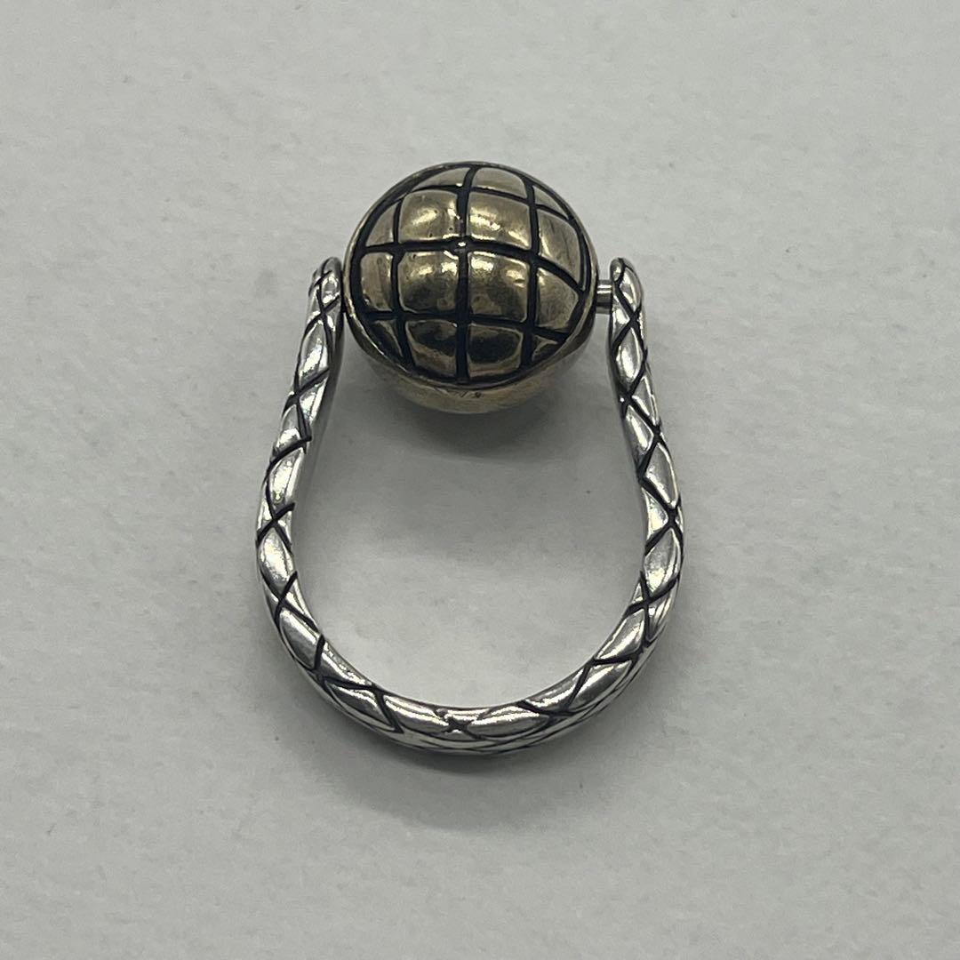 Bottega Veneta Intrecciato Ball Ring