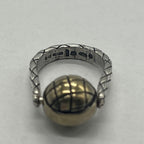 Bottega Veneta Intrecciato Ball Ring