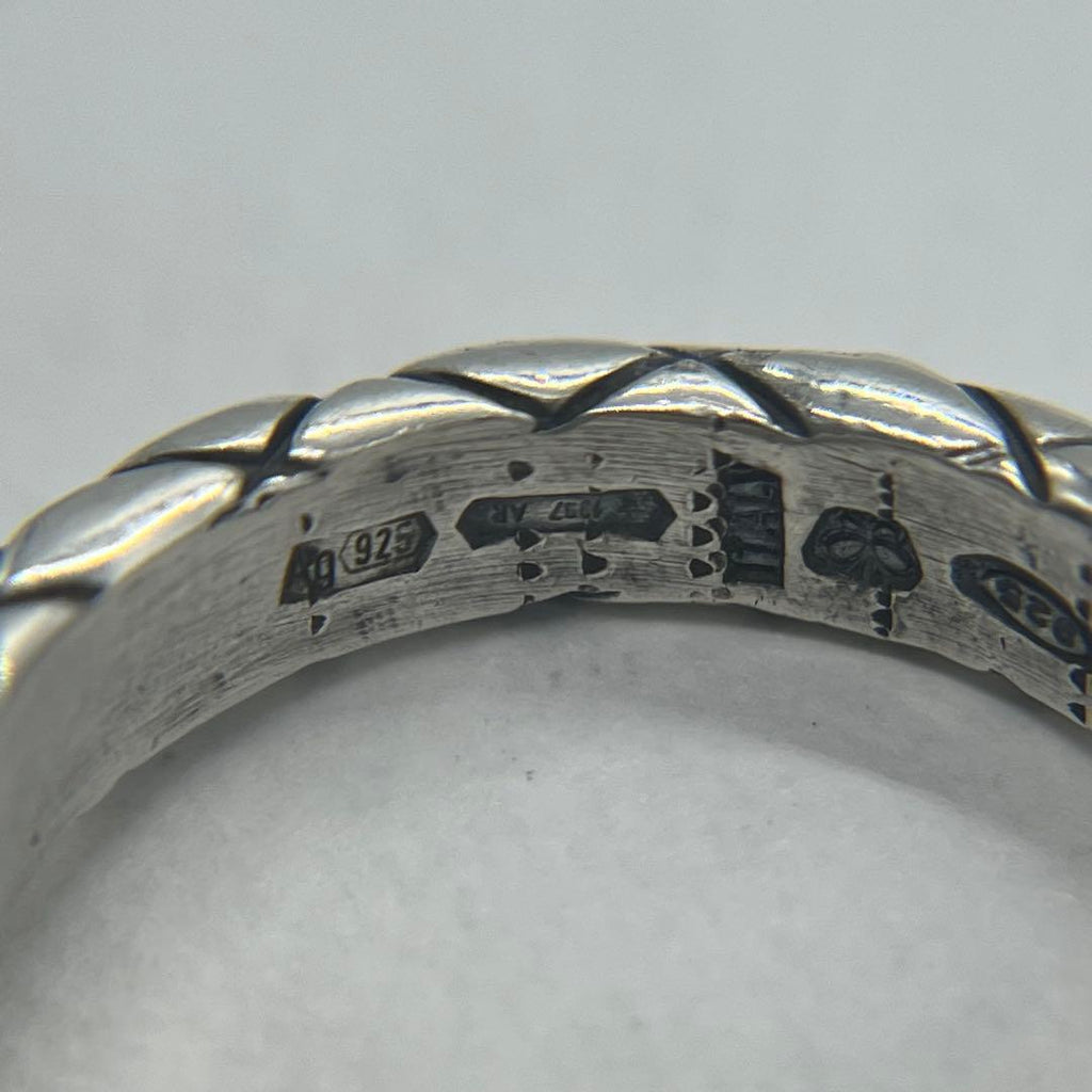 Bottega Veneta Intrecciato Ball Ring — view 9