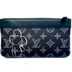 Louis Vuitton Vivienne Monogram Eclipse Pochette Apollo PM — view 6