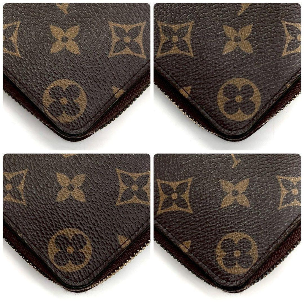 Louis Vuitton Monogram Portefeuille Clemence Rose Ballerine Wallet — view 9