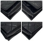 Chanel Quilted Lambskin Circle Logo Chain Shoulder Bag — view 6