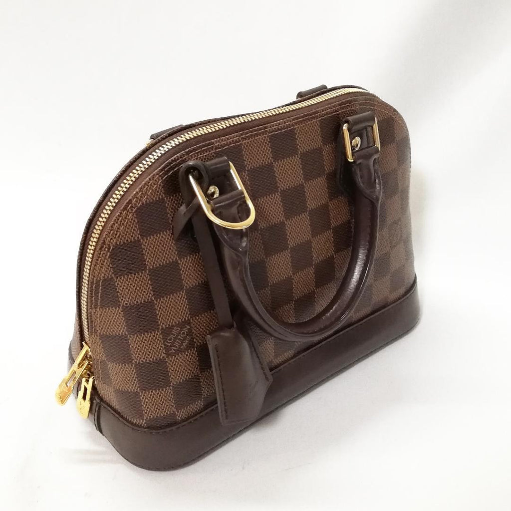 Louis Vuitton Alma BB 2-Way Shoulder Bag Brown — view 2