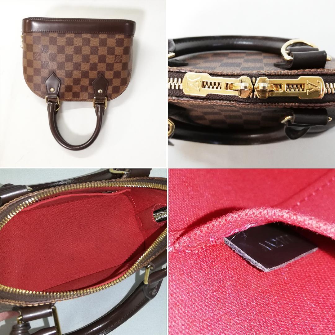 Louis Vuitton Alma BB 2-Way Shoulder Bag Brown — view 4