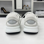 Celine Mesh Suede Logo Sneakers — view 6