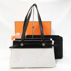 Hermes Herbag Cabas PM Tote Bag Beige