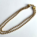 Dior Super Ball Necklace Gold
