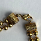 Dior Super Ball Necklace Gold — view 3