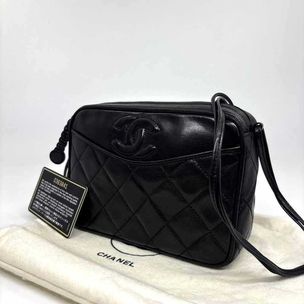 Chanel Lambskin Quilted Shoulder — view 2
