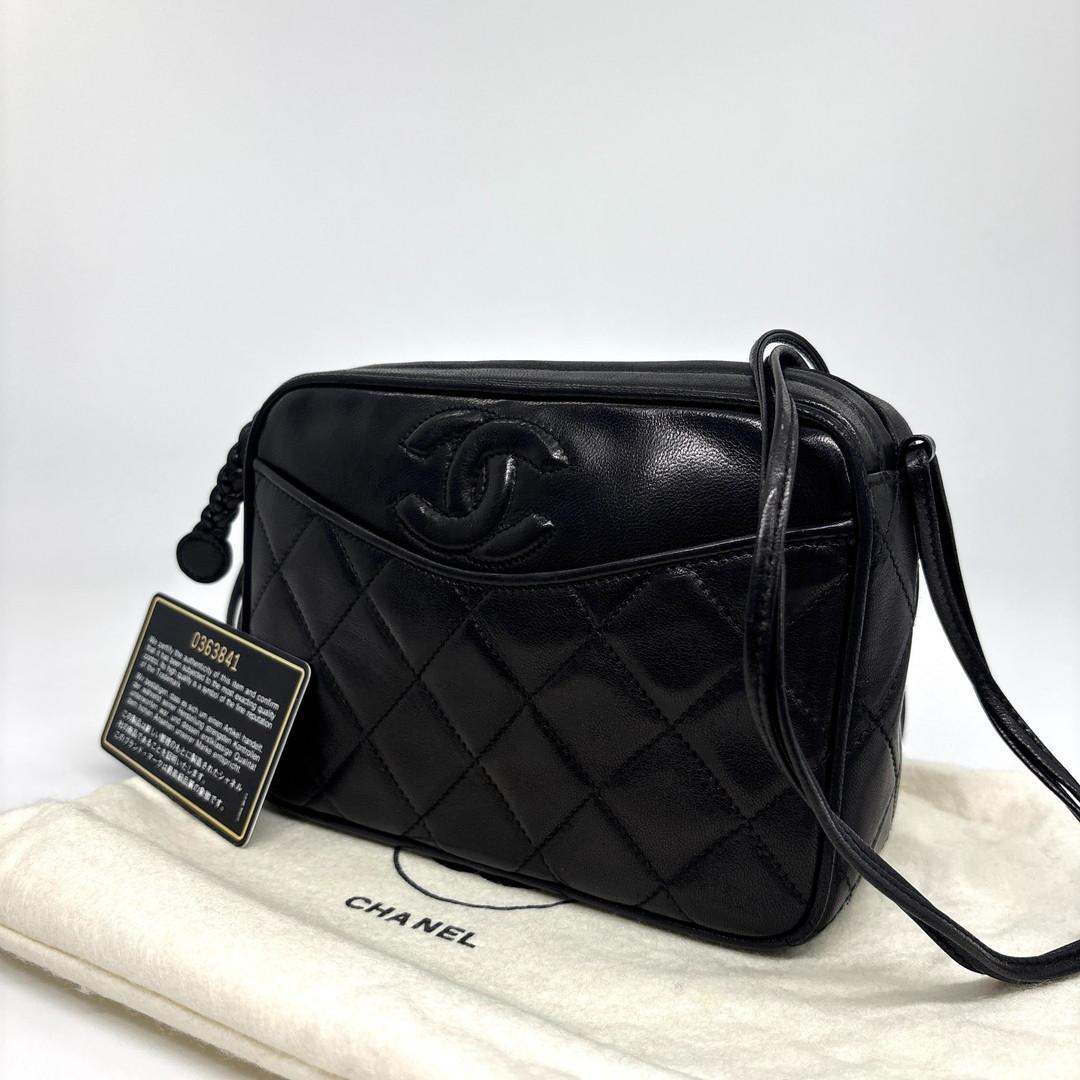Chanel Lambskin Quilted Shoulder — view 2