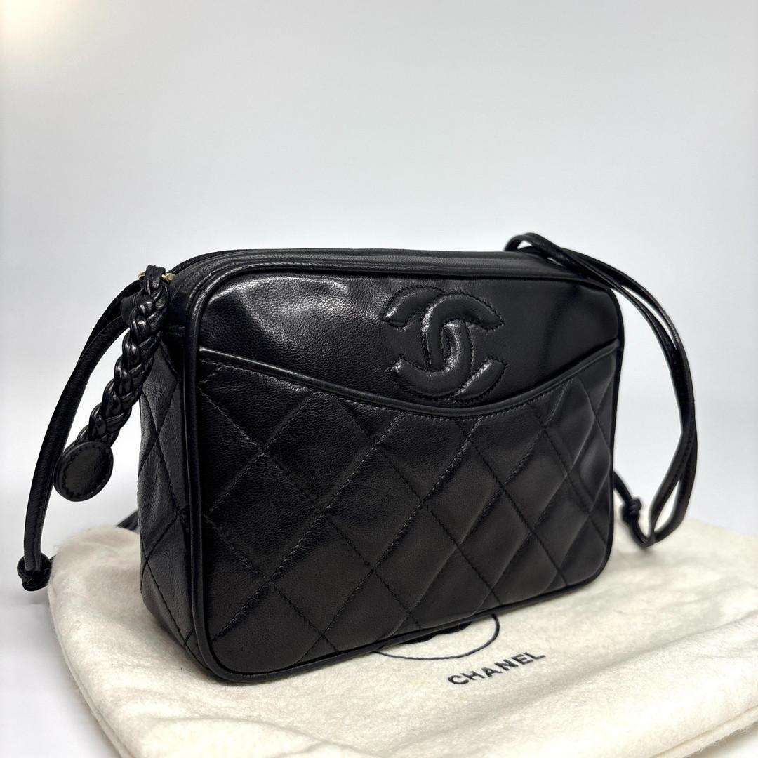 Chanel Lambskin Quilted Shoulder — view 3
