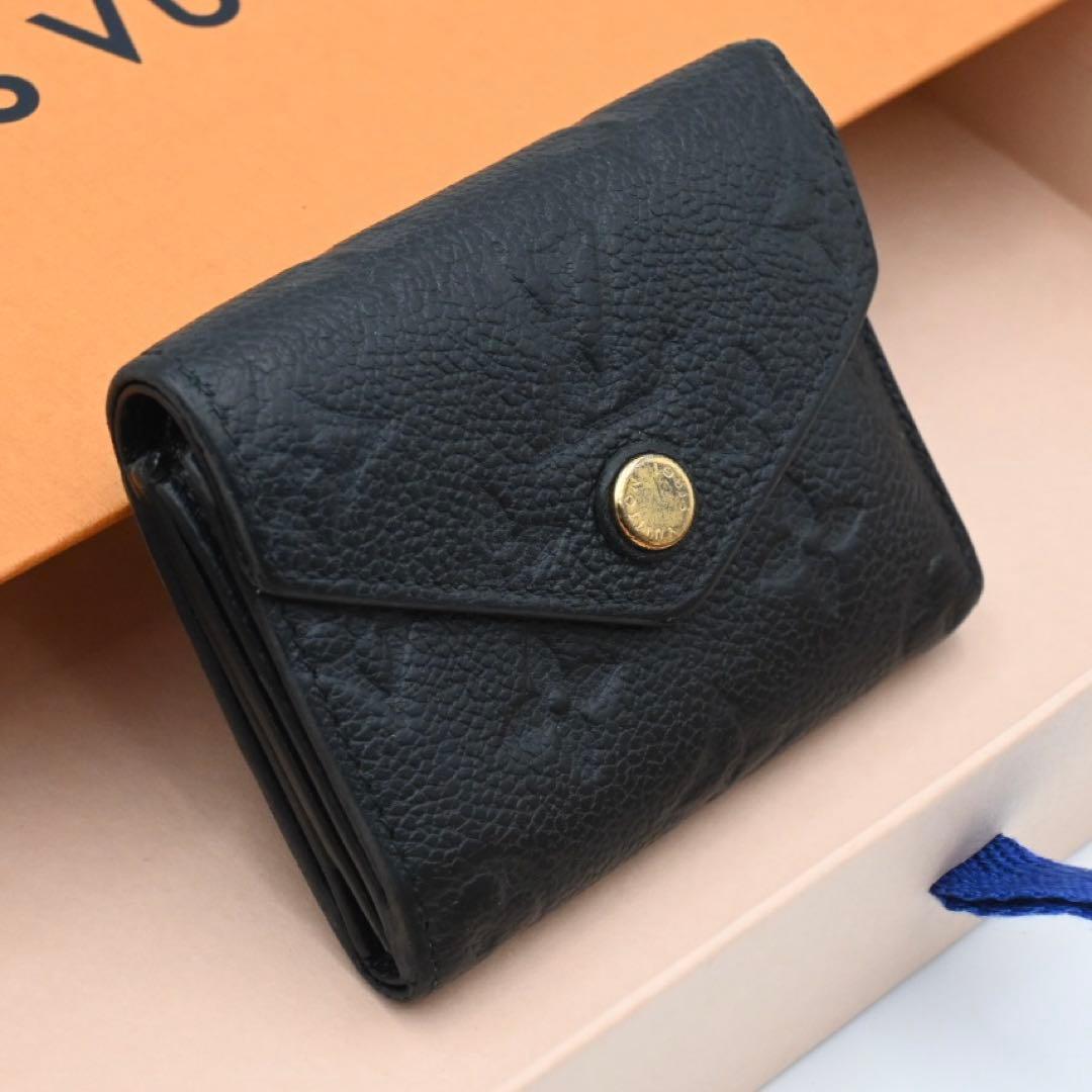 Louis Vuitton Monogram Empreinte Portefeuille Zoe Trifold Wallet