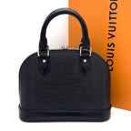 Louis Vuitton Epi Alma BB 2-Way Shoulder Bag Black — view 2