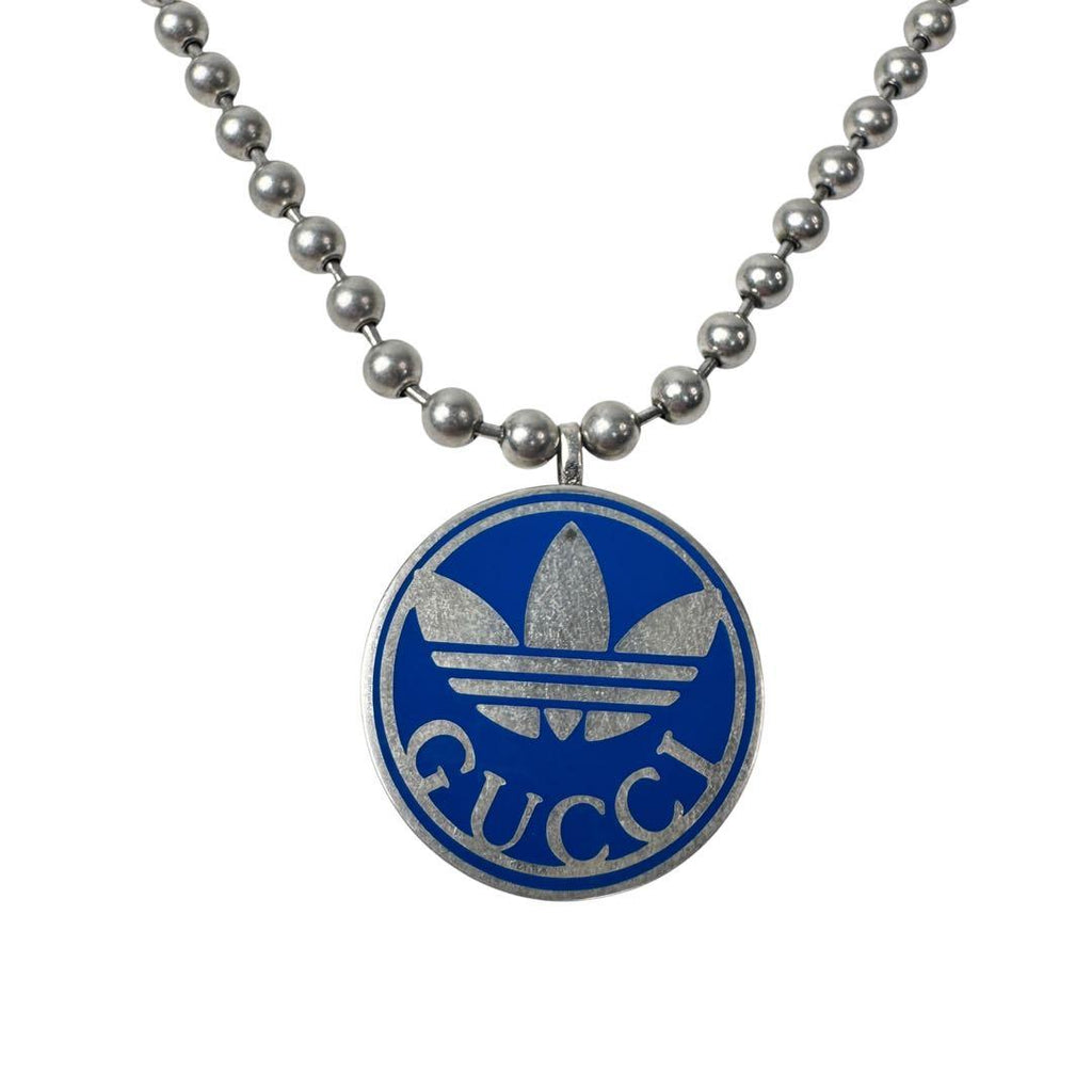 Gucci Adidas Collaboration Trefoil Ball Chain Necklace — view 2