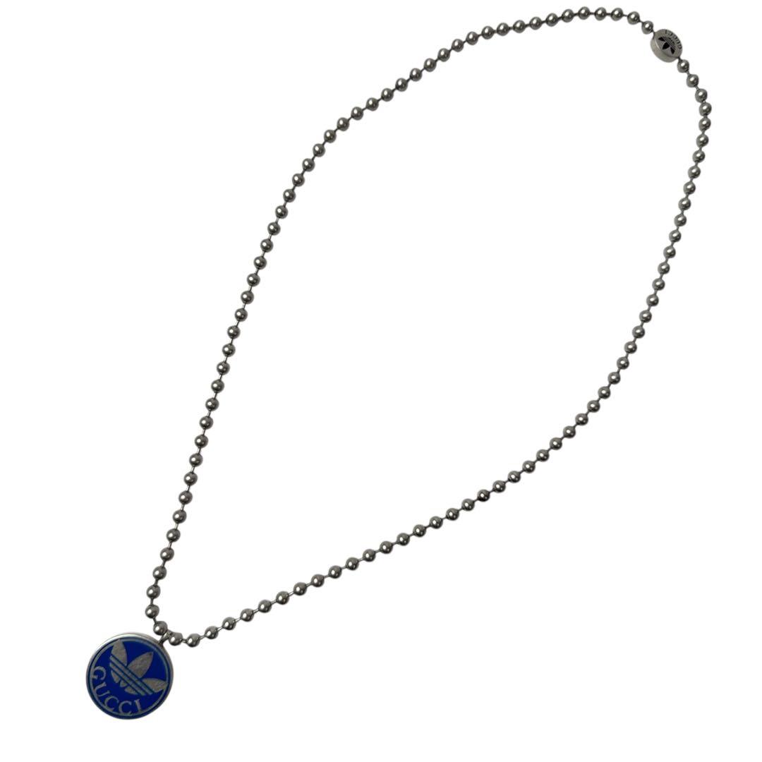 Gucci Adidas Collaboration Trefoil Ball Chain Necklace — view 5