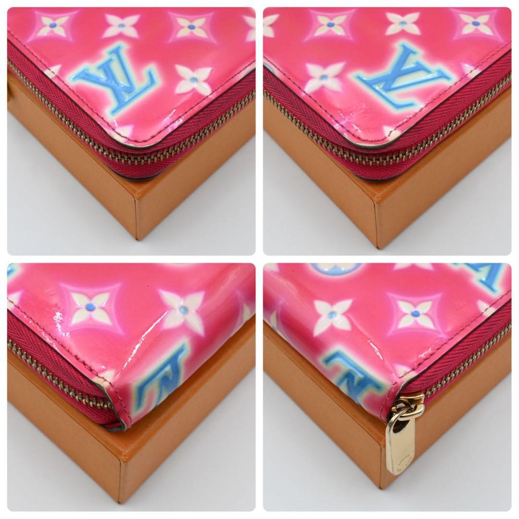 Louis Vuitton Monogram Vernis Zippy Wallet Valentine — view 6