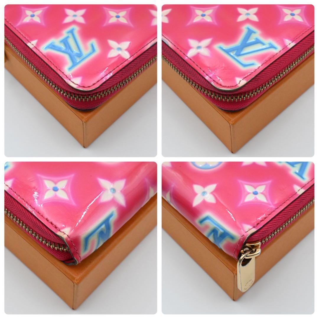 Louis Vuitton Monogram Vernis Zippy Wallet Valentine — view 6