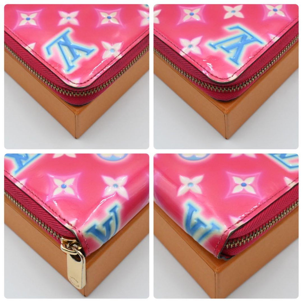 Louis Vuitton Monogram Vernis Zippy Wallet Valentine — view 7