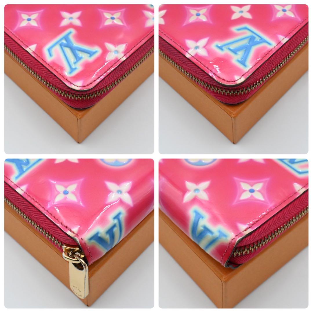 Louis Vuitton Monogram Vernis Zippy Wallet Valentine — view 7