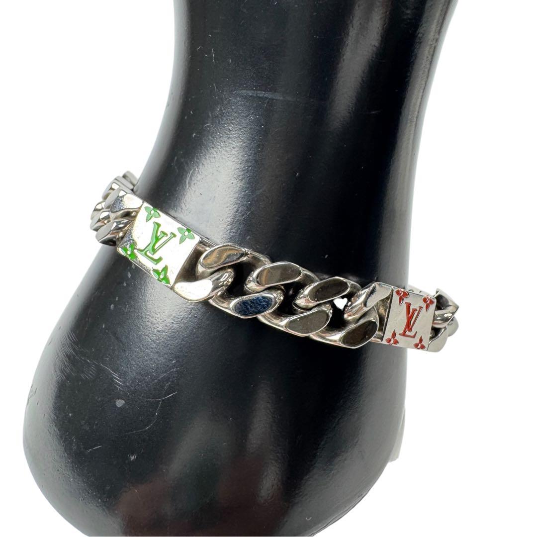Louis Vuitton Bracelet LV Mosaic Silver — view 2