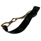 Gucci Tom Ford Era Horsebit Buckle Calf Hair Leather Belt — view 6