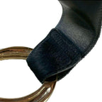 Gucci Tom Ford Era Horsebit Buckle Calf Hair Leather Belt — view 8