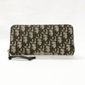 Dior Zip Up Round Wallet