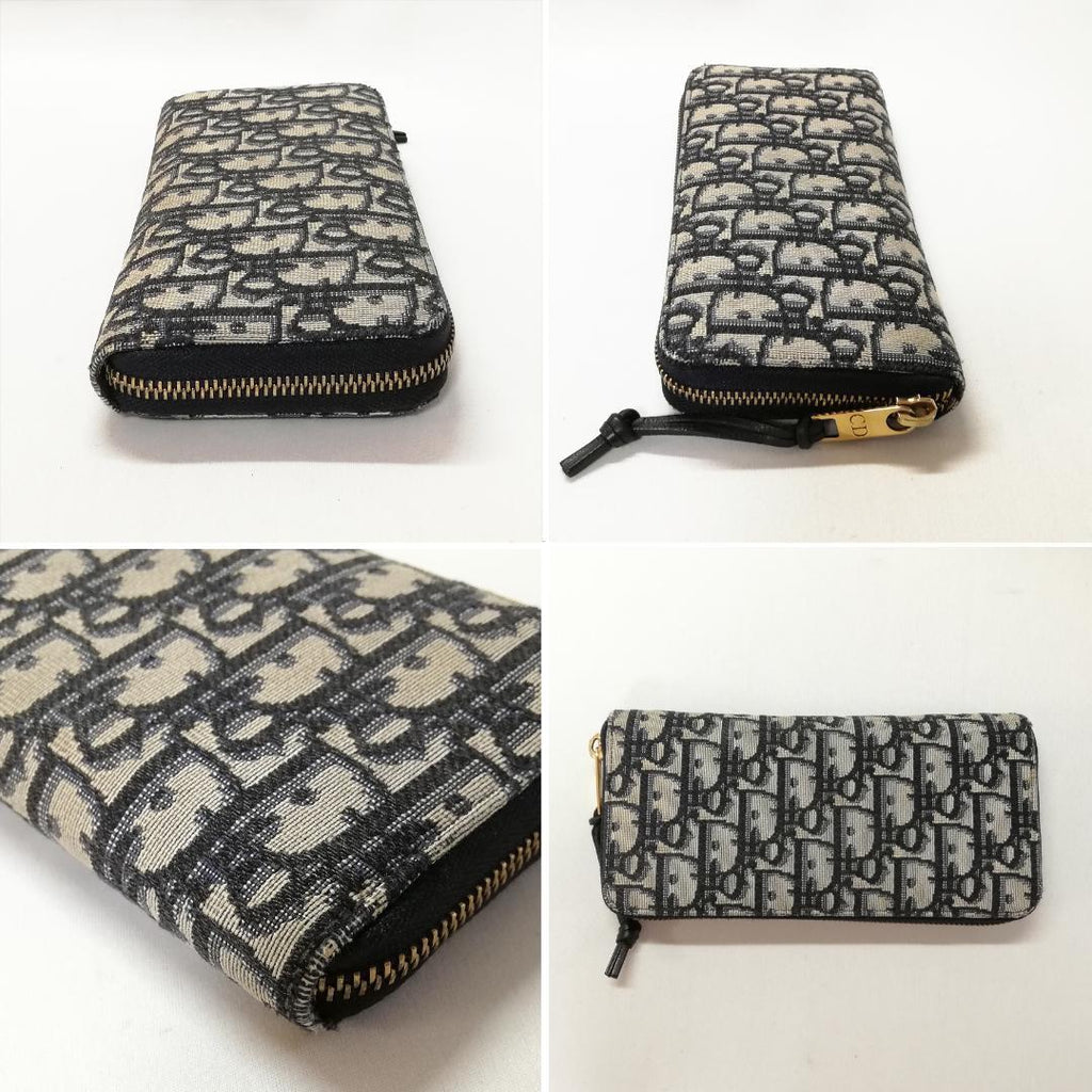 Dior Zip Up Round Wallet — view 3