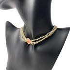 Dior Petit CD Baroque Pearl Necklace — view 3
