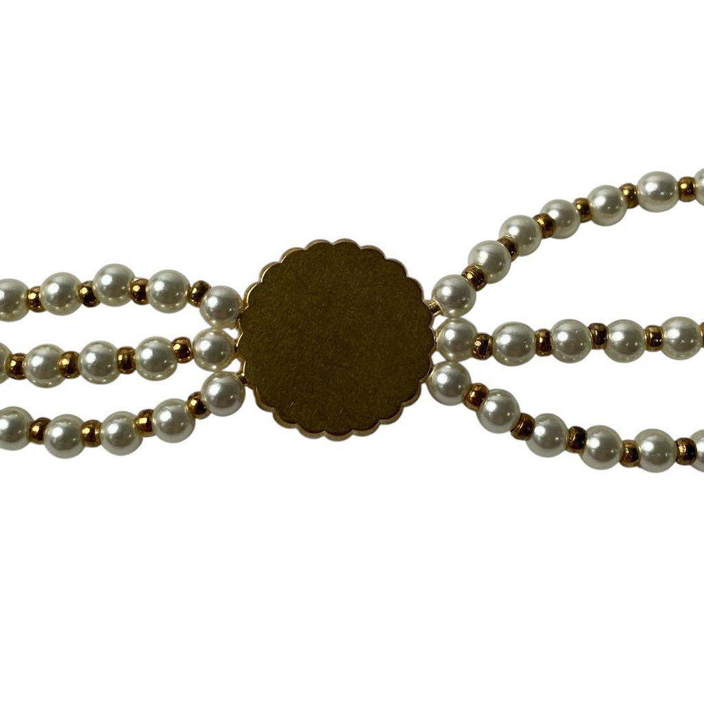 Dior Petit CD Baroque Pearl Necklace — view 6