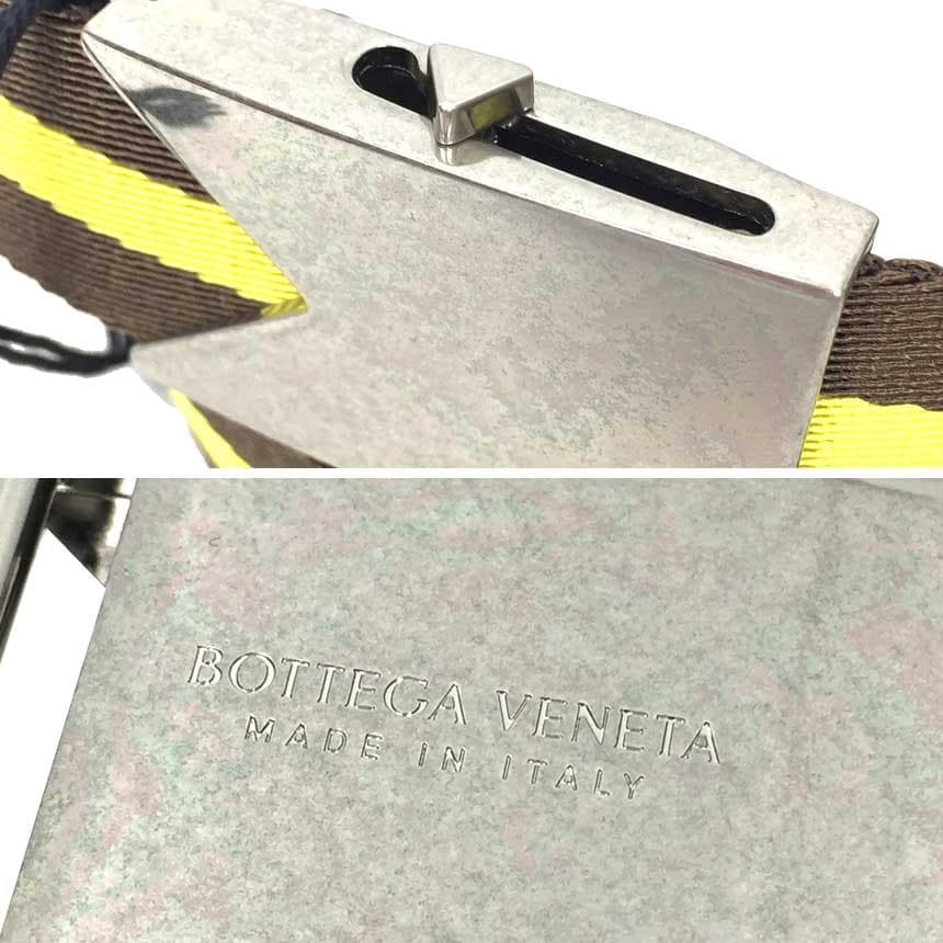Bottega Veneta Striped Belt — view 3