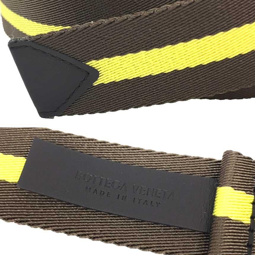 Bottega Veneta Striped Belt — view 4