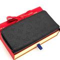 Louis Vuitton Wallet Zippy Monogram Shadow Black